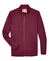 Team 365 TT80 Men's Leader Soft Shell Jacket #color_SPORT MAROON