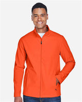 Team 365 TT80 Men's Leader Soft Shell Jacket #color_SPORT ORANGE