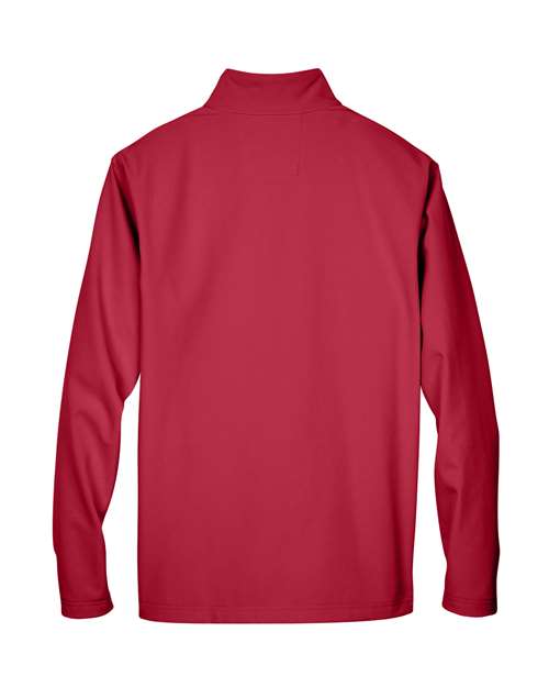 Team 365 TT80 Men's Leader Soft Shell Jacket #color_SP SCARLET RED