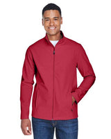 Team 365 TT80 Men's Leader Soft Shell Jacket #color_SP SCARLET RED
