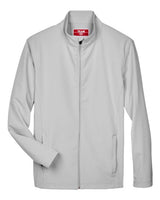 Team 365 TT80 Men's Leader Soft Shell Jacket #color_SPORT SILVER