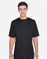 Team 365 TT11 Men's Zone Performance T-Shirt #color_BLACK