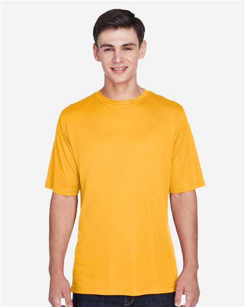 Team 365 TT11 Men's Zone Performance T-Shirt #color_SP ATHLETIC GOLD