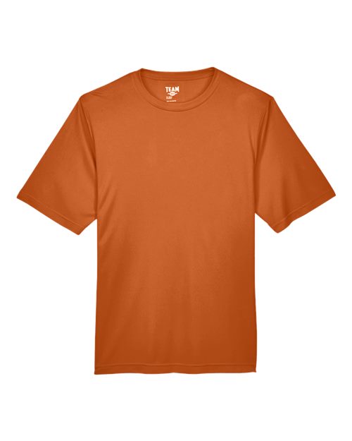 Team 365 TT11 Men's Zone Performance T-Shirt #color_SPRT BRNT ORANGE