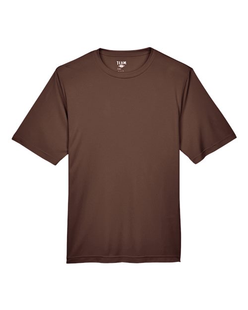 Team 365 TT11 Men's Zone Performance T-Shirt #color_SPORT DARK BROWN