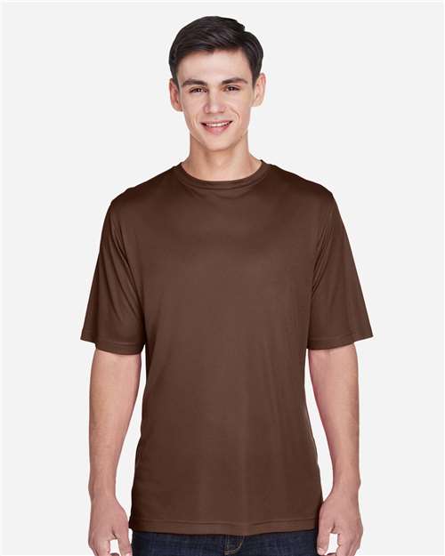 Team 365 TT11 Men's Zone Performance T-Shirt #color_SPORT DARK BROWN