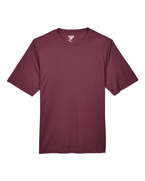 Team 365 TT11 Men's Zone Performance T-Shirt #color_SPORT DRK MAROON