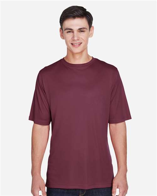 Team 365 TT11 Men's Zone Performance T-Shirt #color_SPORT DRK MAROON