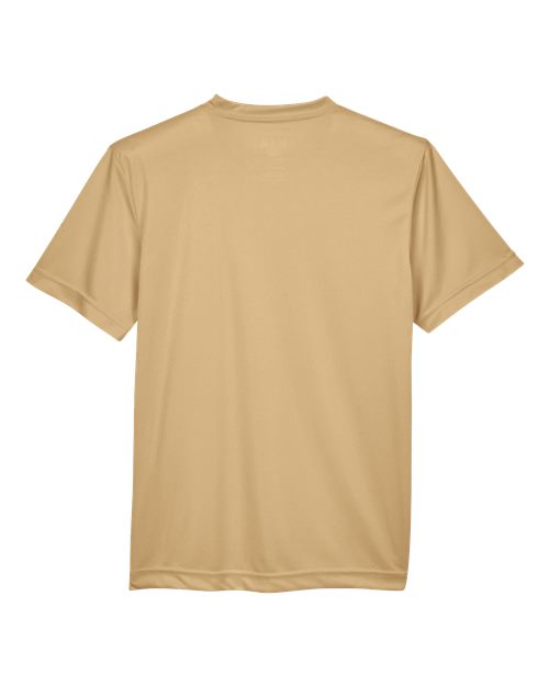 Team 365 TT11Y Youth Zone Performance T-Shirt #color_SPORT VEGAS GOLD