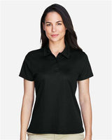 Team 365 TT21W Ladies' Command Snag Protection Polo #color_BLACK
