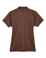 Team 365 TT21W Ladies' Command Snag Protection Polo #color_SPRT DARK BROWN