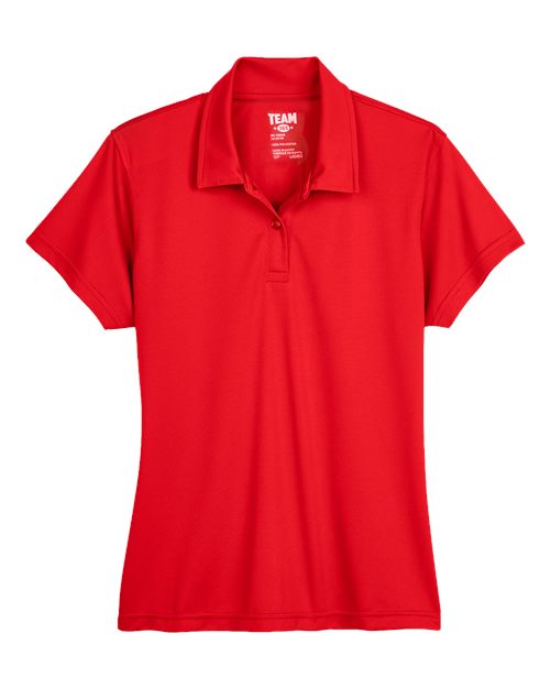 Team 365 TT21W Ladies' Command Snag Protection Polo #color_SPORT RED