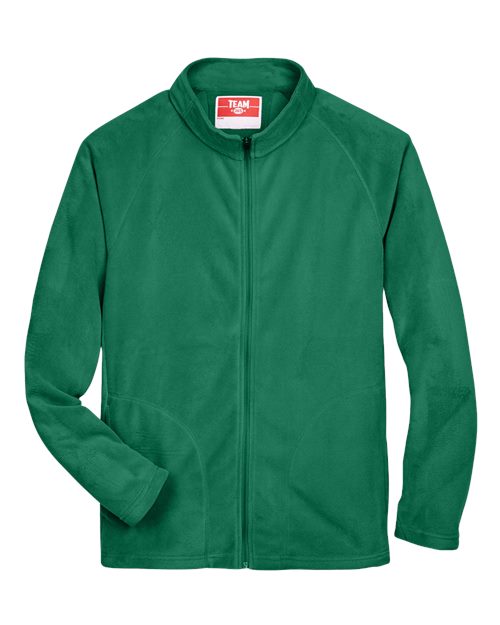 Team 365 TT90 Men's Campus Microfleece Jacket #color_SPORT KELLY