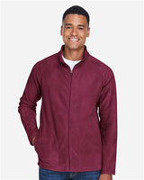 Team 365 TT90 Men's Campus Microfleece Jacket #color_SPORT MAROON