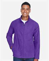 Team 365 TT90 Men's Campus Microfleece Jacket #color_SPORT PURPLE