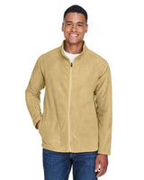 Team 365 TT90 Men's Campus Microfleece Jacket #color_SPORT VEGAS GOLD