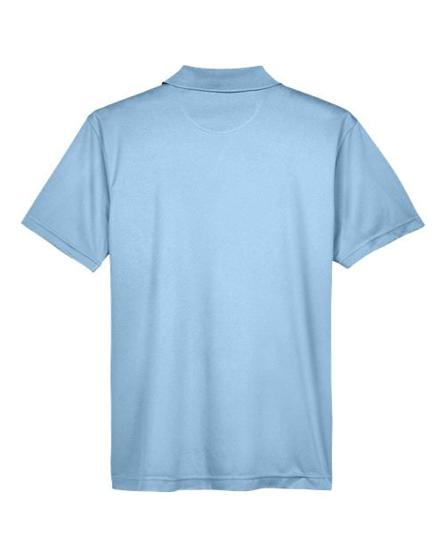 Harriton M315 Men's 4 oz. Polytech Polo #color_LIGHT BLUE