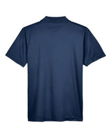Harriton M315 Men's 4 oz. Polytech Polo #color_NAVY