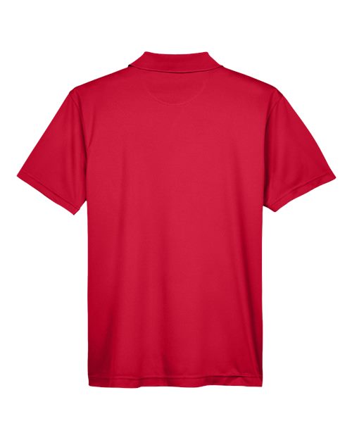 Harriton M315 Men's 4 oz. Polytech Polo #color_RED