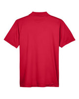 Harriton M315 Men's 4 oz. Polytech Polo #color_RED