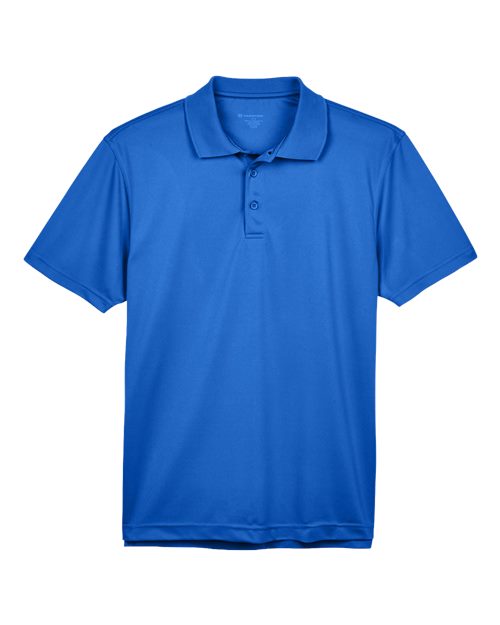 Harriton M315 Men's 4 oz. Polytech Polo #color_TRUE ROYAL