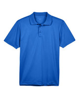 Harriton M315 Men's 4 oz. Polytech Polo #color_TRUE ROYAL