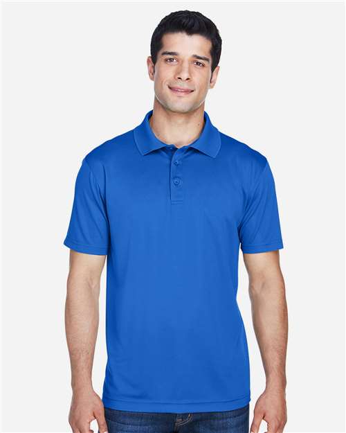 Harriton M315 Men's 4 oz. Polytech Polo #color_TRUE ROYAL