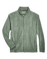Harriton M990 Men's 8 oz. Full-Zip Fleece #color_DILL