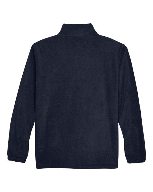 Harriton M990 Men's 8 oz. Full-Zip Fleece #color_NAVY