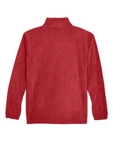 Harriton M990 Men's 8 oz. Full-Zip Fleece #color_RED