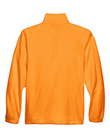 Harriton M990 Men's 8 oz. Full-Zip Fleece #color_SAFETY ORANGE