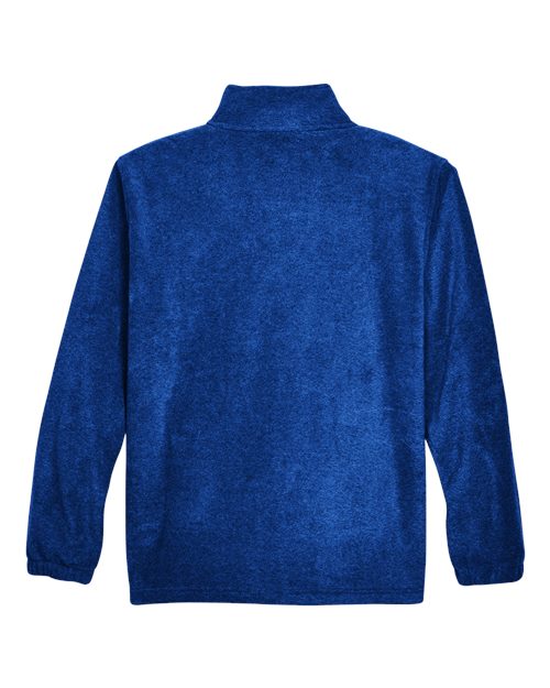 Harriton M990 Men's 8 oz. Full-Zip Fleece #color_TRUE ROYAL