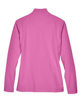 Team 365 TT80W Ladies' Leader Soft Shell Jacket #color_SP CHARITY PINK