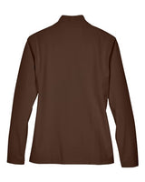 Team 365 TT80W Ladies' Leader Soft Shell Jacket #color_SPORT DARK BROWN