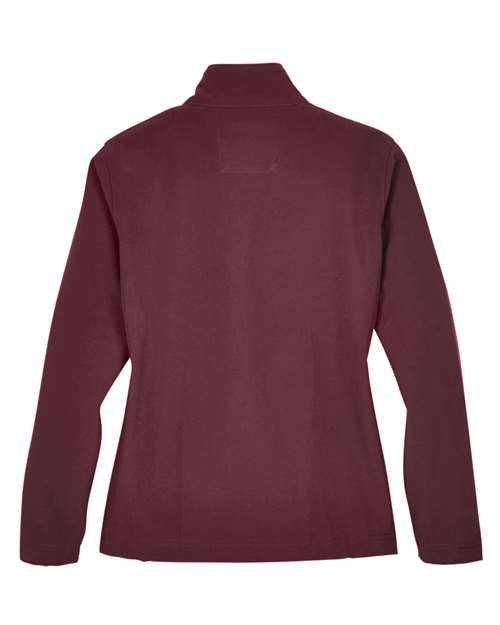 Team 365 TT80W Ladies' Leader Soft Shell Jacket #color_SPORT DARK MROON