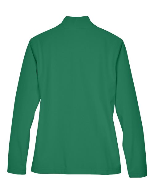 Team 365 TT80W Ladies' Leader Soft Shell Jacket #color_SPORT KELLY