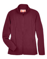 Team 365 TT80W Ladies' Leader Soft Shell Jacket #color_SPORT MAROON