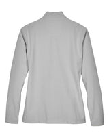 Team 365 TT80W Ladies' Leader Soft Shell Jacket #color_SPORT SILVER
