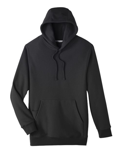 Team 365 TT96 Adult Zone HydroSport Heavyweight Pullover Hooded Sweatshirt #color_BLACK