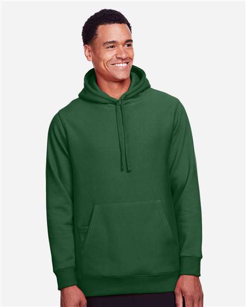 Team 365 TT96 Adult Zone HydroSport Heavyweight Pullover Hooded Sweatshirt #color_SPORT DARK GREEN