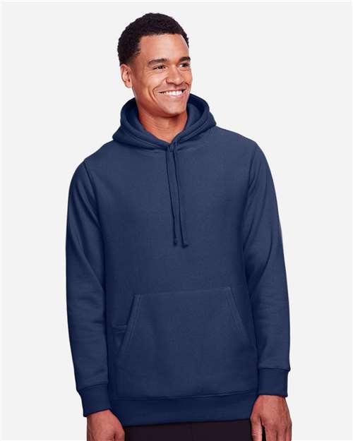 Team 365 TT96 Adult Zone HydroSport Heavyweight Pullover Hooded Sweatshirt #color_SPORT DARK NAVY