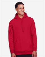 Team 365 TT96 Adult Zone HydroSport Heavyweight Pullover Hooded Sweatshirt #color_SPORT RED
