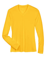 Team 365 TT11WL Ladies' Zone Performance Long-Sleeve T-Shirt #color_SP ATHLETIC GOLD