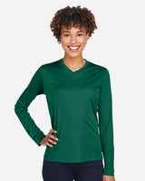 Team 365 TT11WL Ladies' Zone Performance Long-Sleeve T-Shirt #color_SPORT FOREST