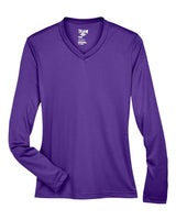 Team 365 TT11WL Ladies' Zone Performance Long-Sleeve T-Shirt #color_SPORT PURPLE