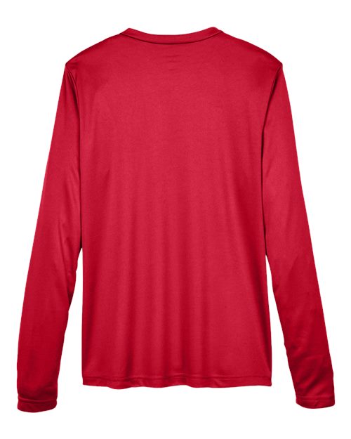 Team 365 TT11WL Ladies' Zone Performance Long-Sleeve T-Shirt #color_SPORT RED