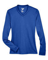 Team 365 TT11WL Ladies' Zone Performance Long-Sleeve T-Shirt #color_SPORT ROYAL