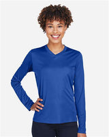 Team 365 TT11WL Ladies' Zone Performance Long-Sleeve T-Shirt #color_SPORT ROYAL