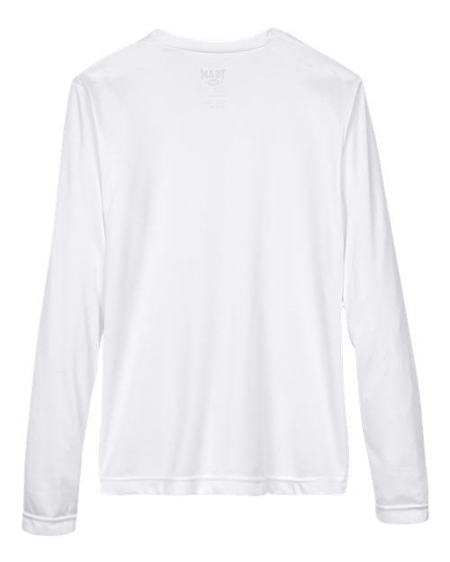 Team 365 TT11WL Ladies' Zone Performance Long-Sleeve T-Shirt #color_WHITE