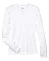 Team 365 TT11WL Ladies' Zone Performance Long-Sleeve T-Shirt #color_WHITE